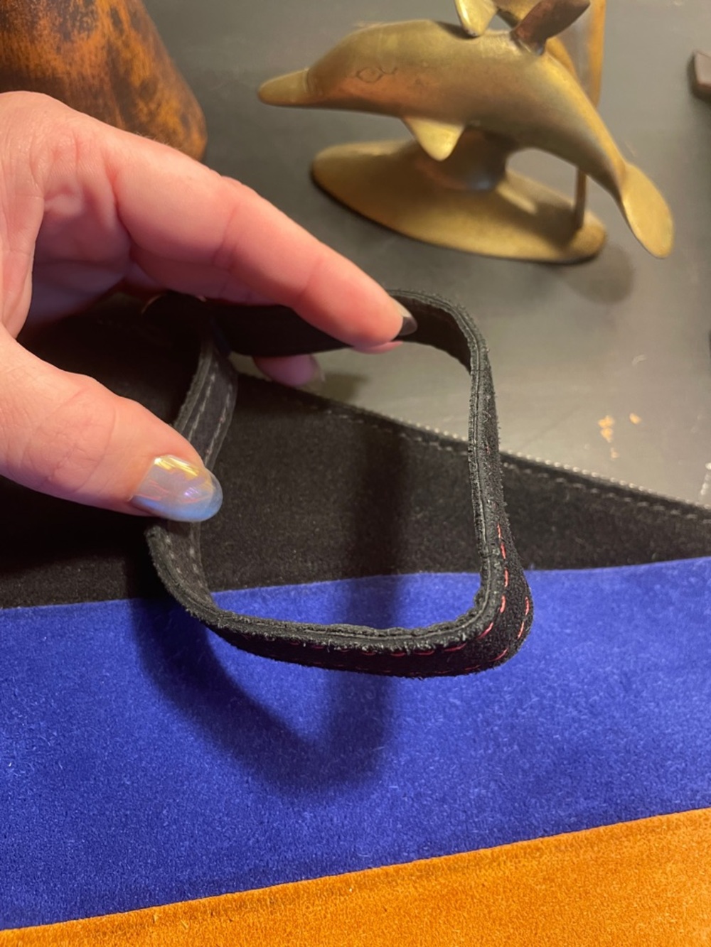 Patricia Nash Suede Wristlet - Picture 2 of 15
